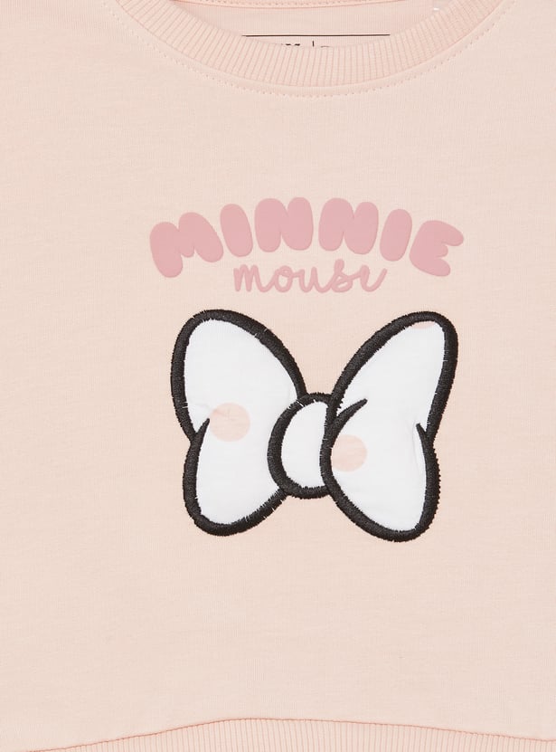 Girls Printed Sweatshirt Dress