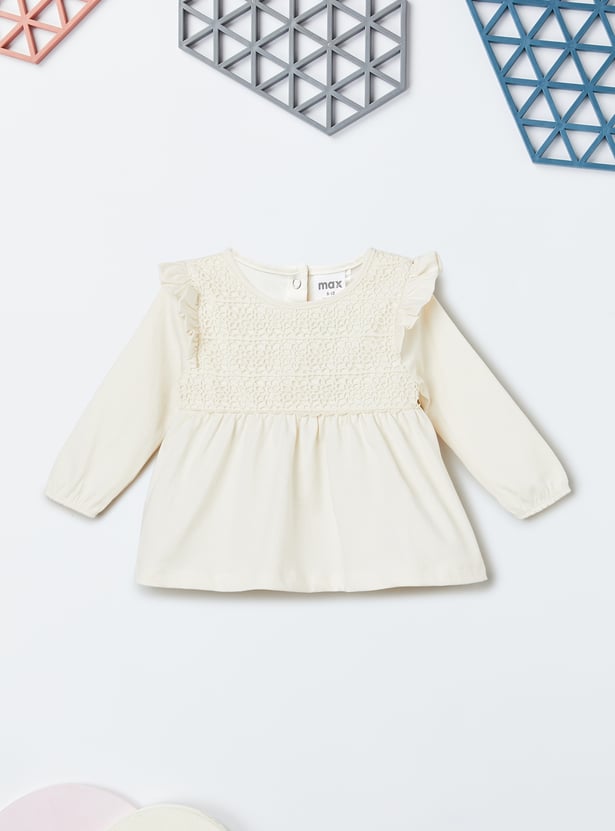 Girls Lace Leggings Set