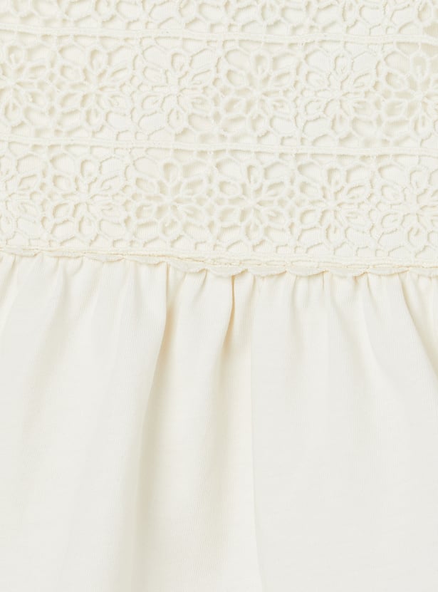 Girls Lace Leggings Set