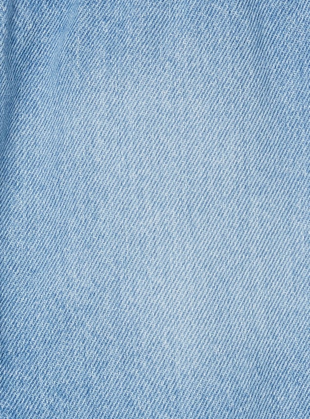 Boys Washed Relaxed Fit Cargo Joggers