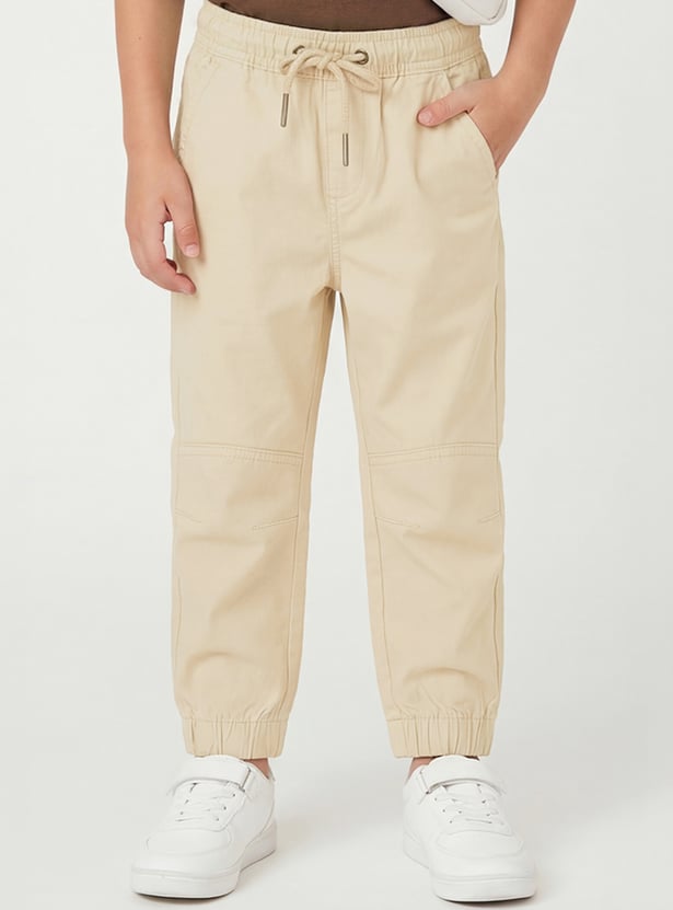 Boys Solid Joggers