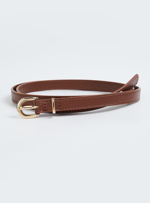 Buy Women Solid Reversible Belt Online at just Rs. 399.0