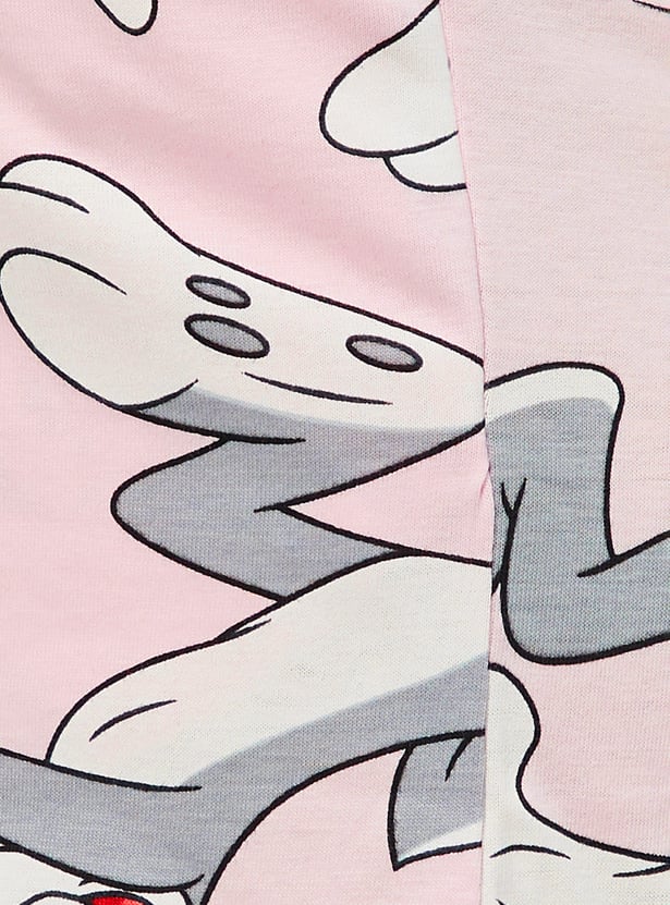 Women Bugs Bunny Print Shorts