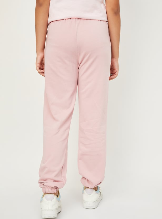 Girls Solid Joggers