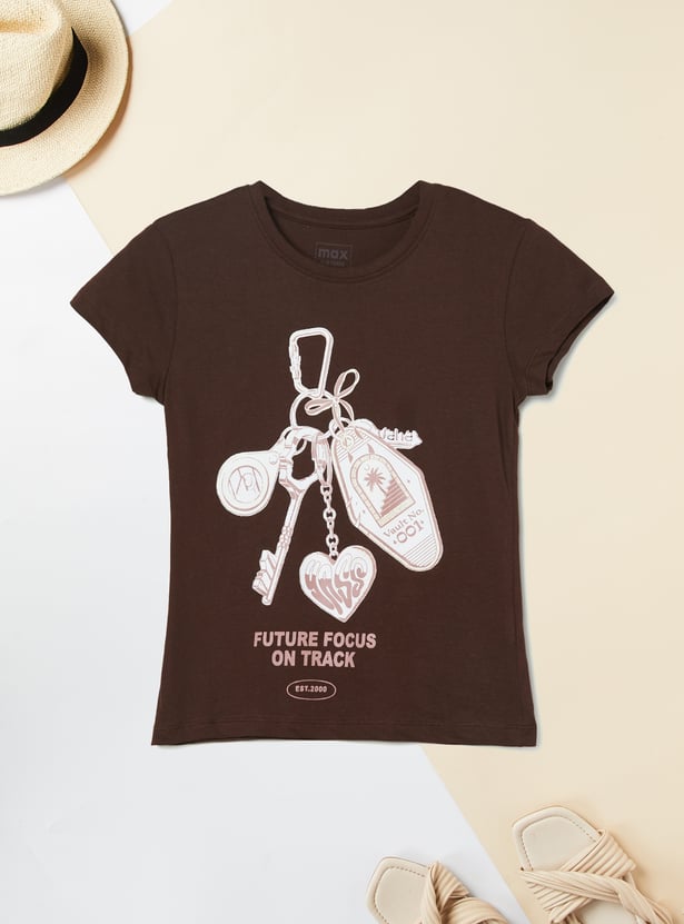 Girls Printed T-shirt
