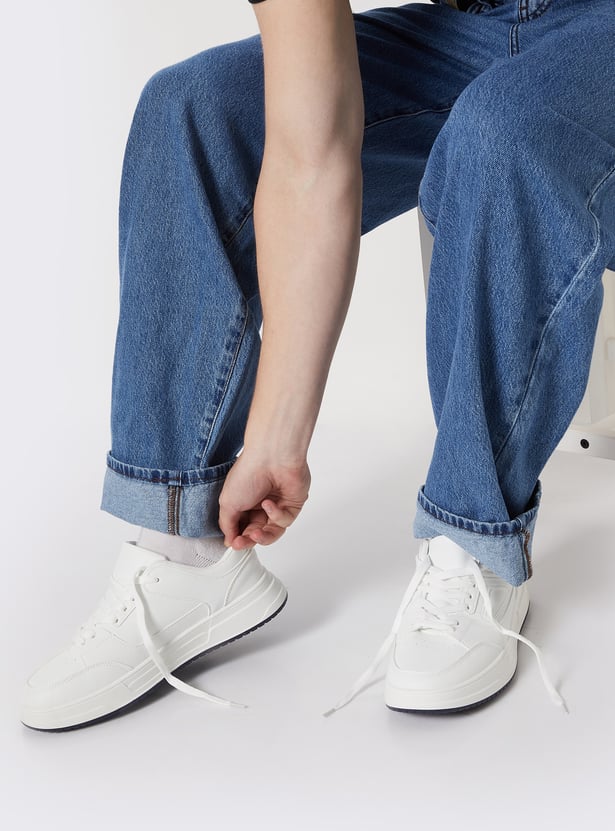 Men Panelled Sneakers