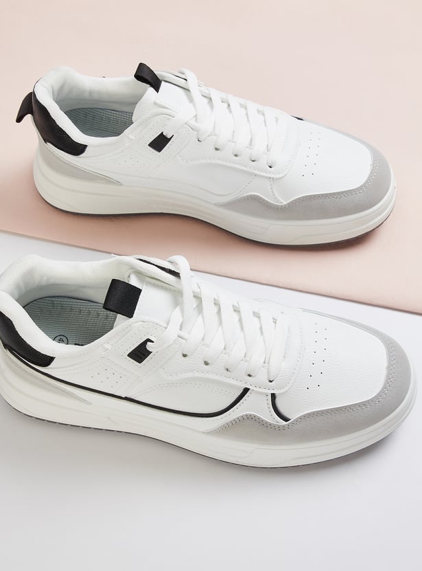 Buy Men Colourblock Sneakers Online at just Rs. 1099.0