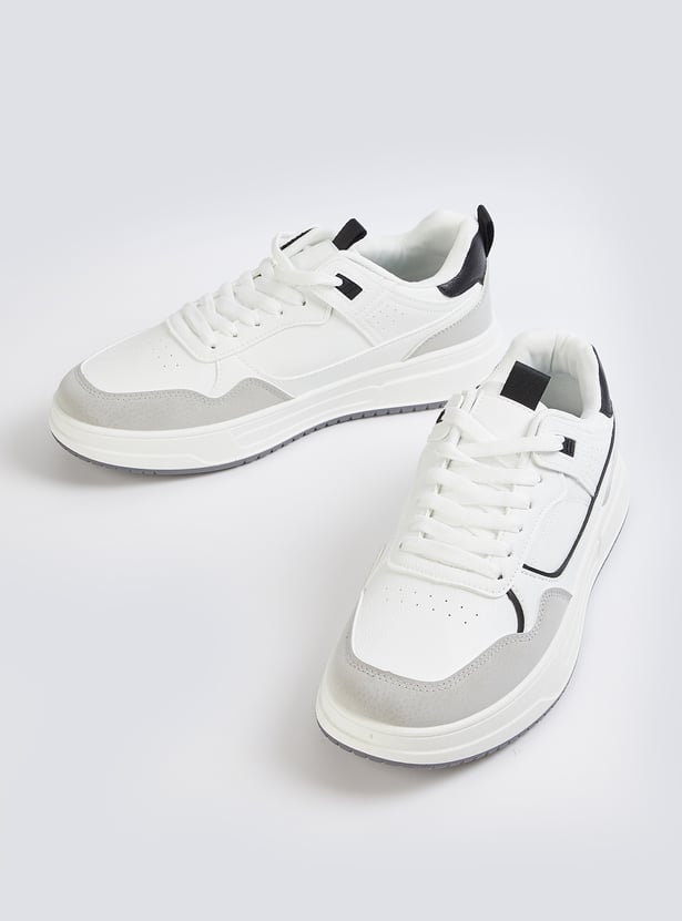 Buy Men Colourblock Sneakers Online at just Rs. 1099.0