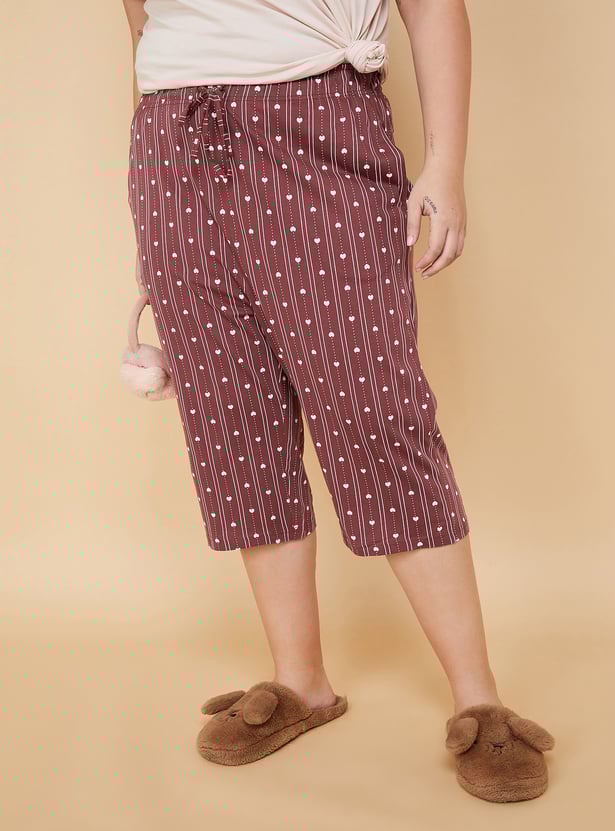 Women Printed Capris