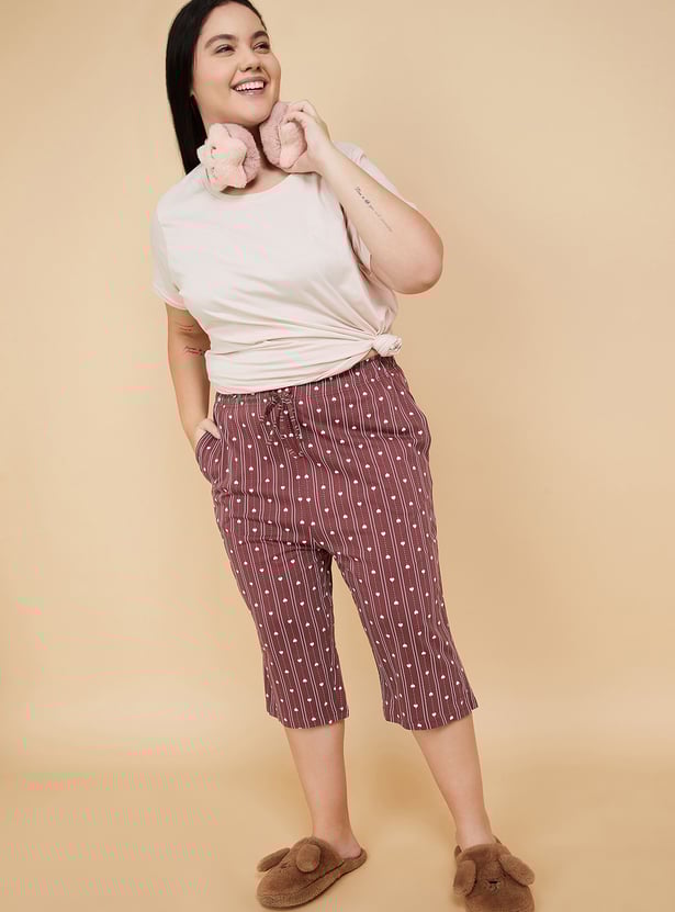 Women Printed Capris