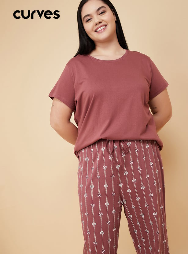 Women Printed PJ Set