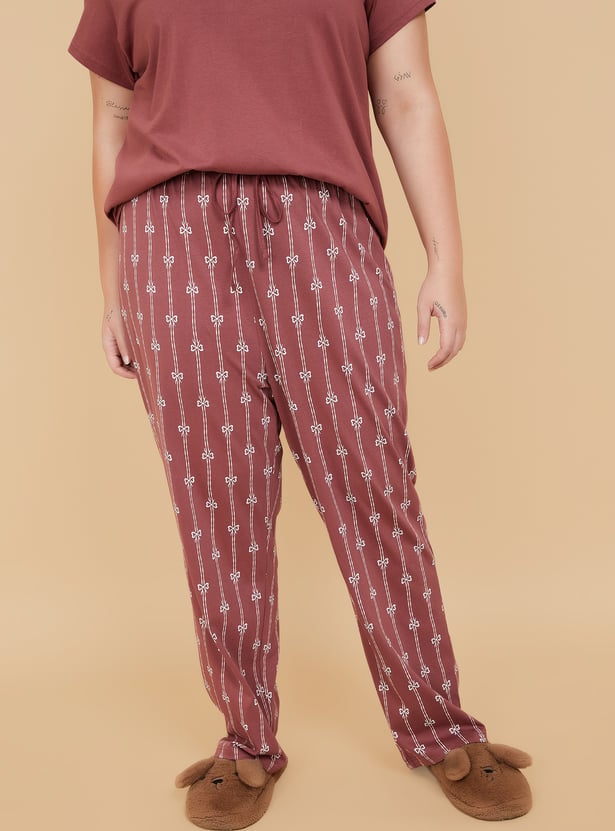 Women Printed PJ Set