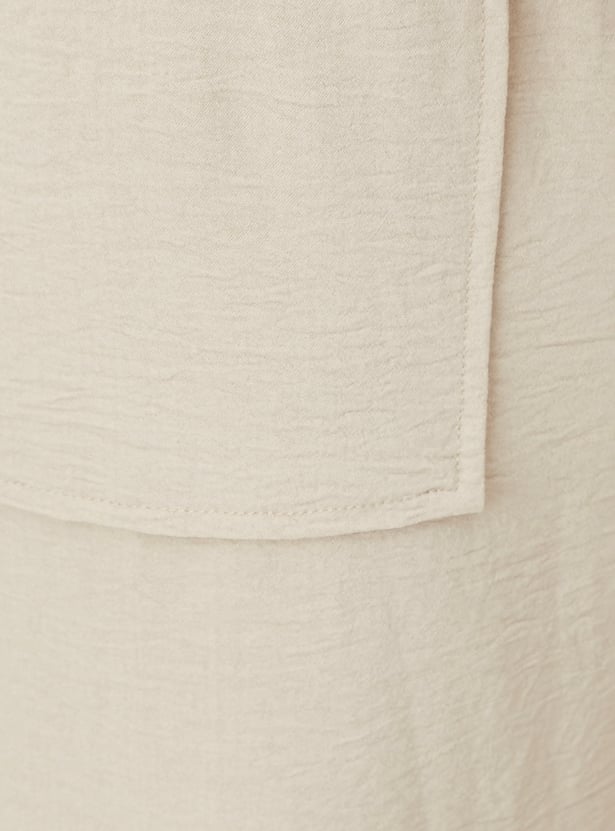 Women Textured Cargos