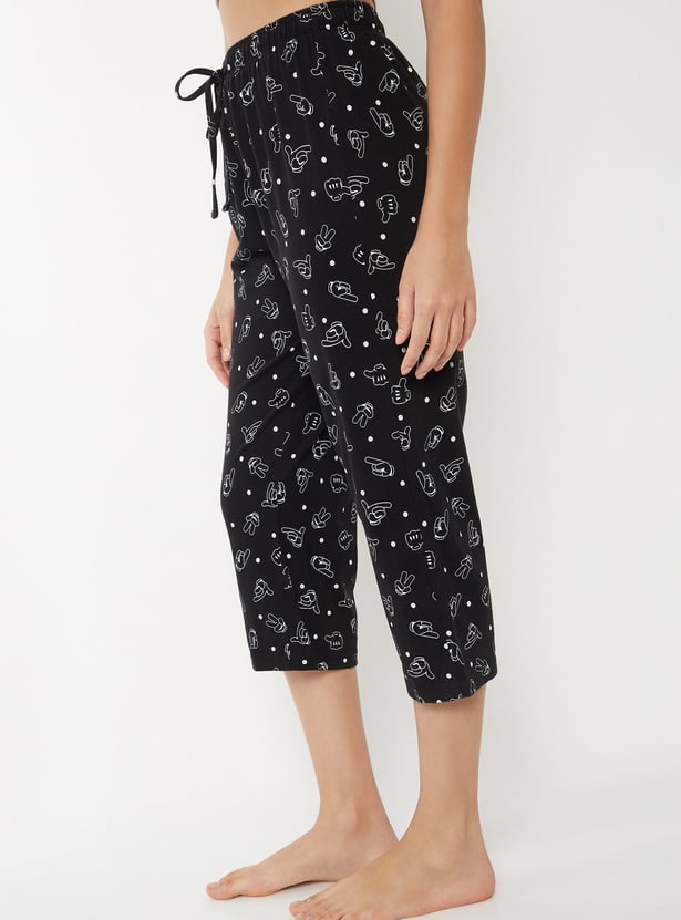 Women Printed Capris