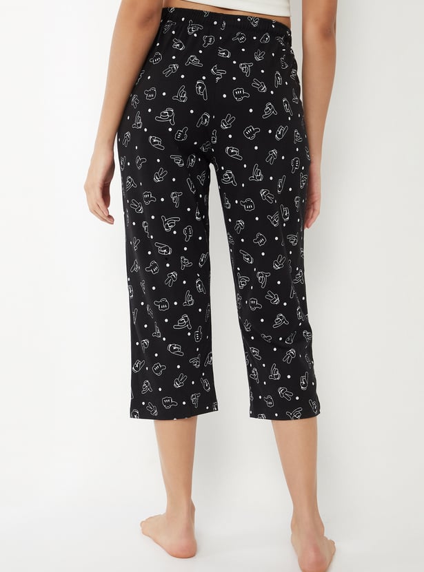 Women Printed Capris