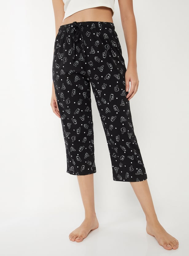 Women Printed Capris