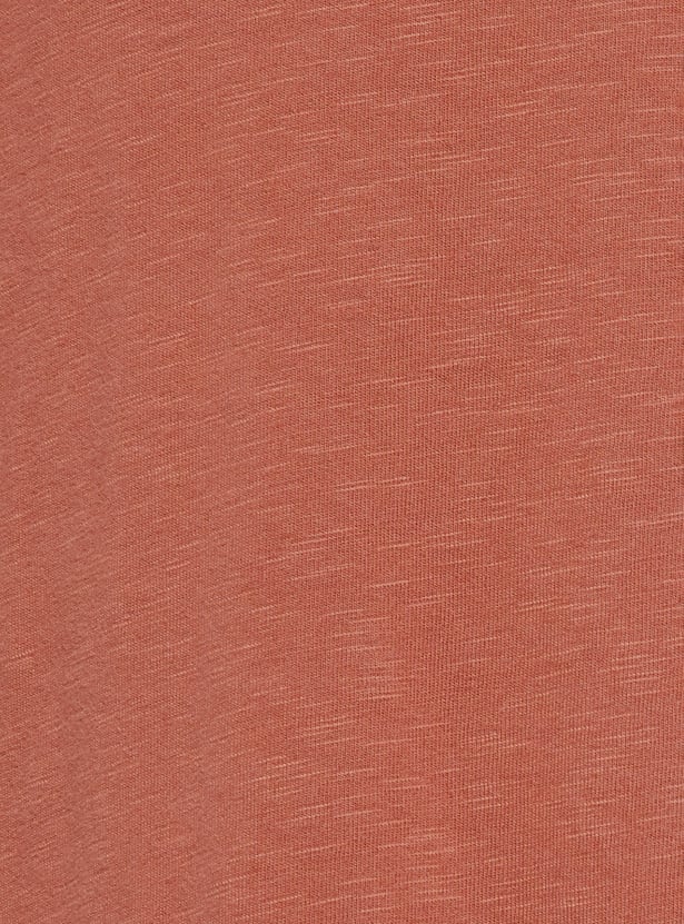 URB_N Men Textured Oversized Fit T-shirt