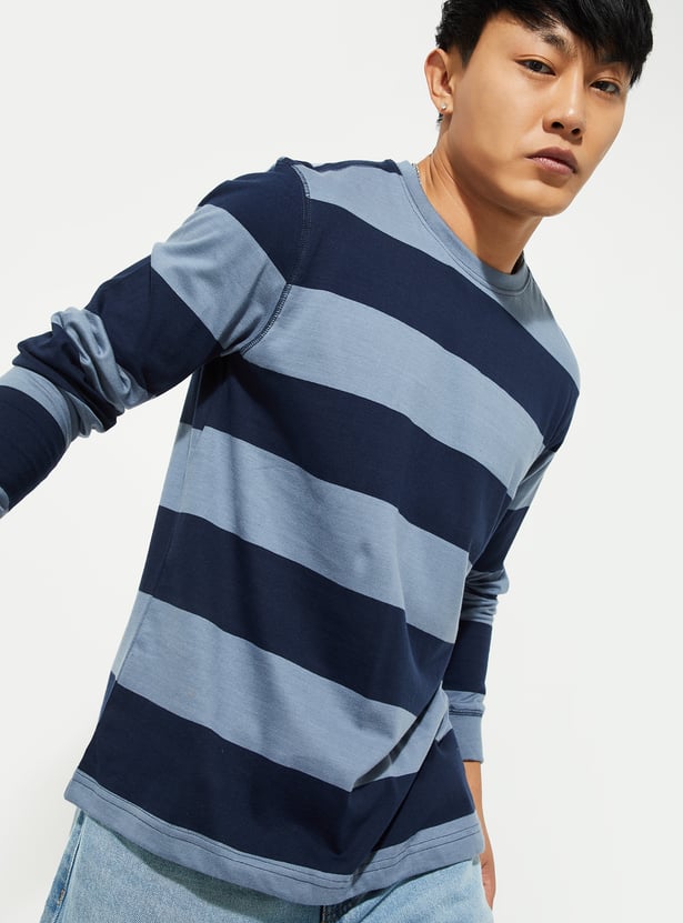 URB_N Men Striped T-shirt
