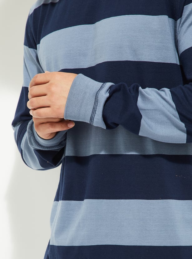 URB_N Men Striped T-shirt