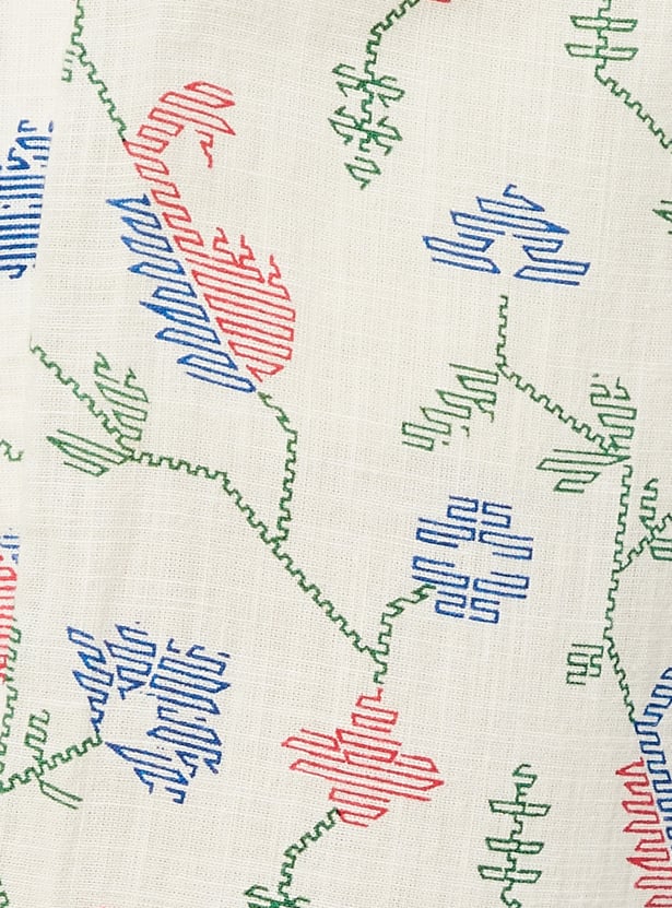 Women Floral Print Straight Kurta Set