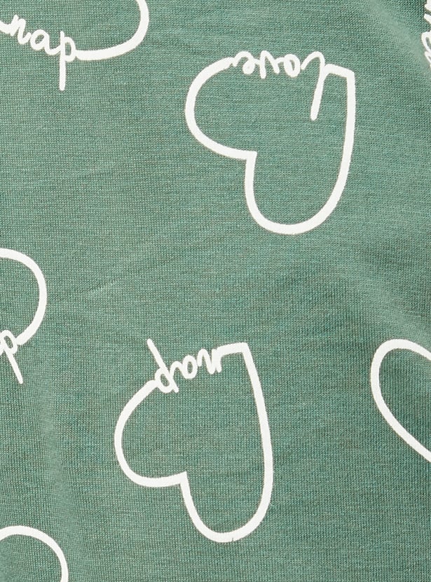 Women Printed PJ Set