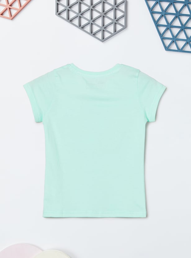 Girls Snoopy Print Sleepwear Set