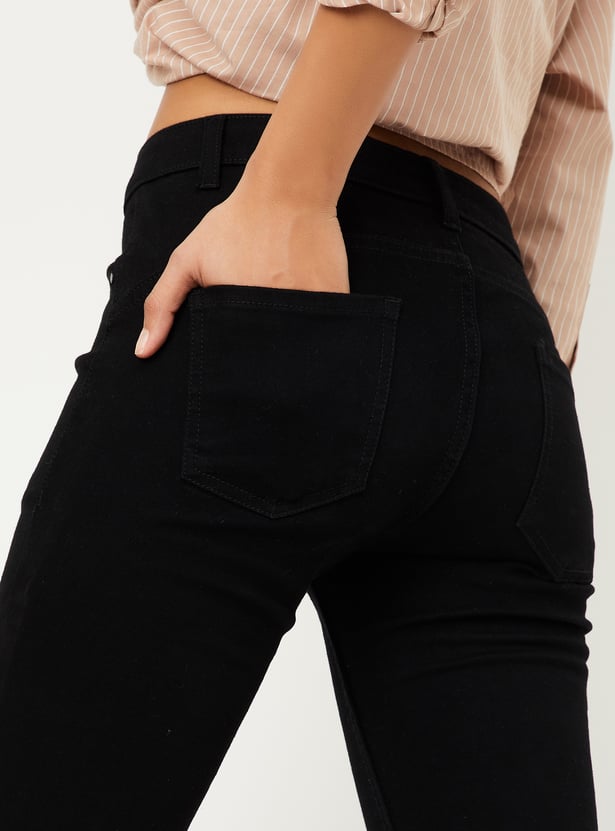Women Solid Skinny Fit Jeans