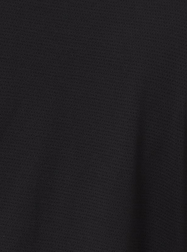 Men Printed Slim Fit Sports T-shirt