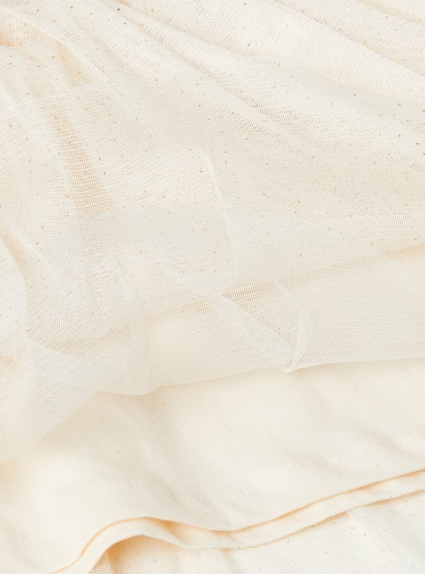 Girls Embellished Tulle Dress