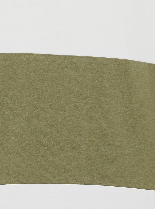 Women Striped Sports Polo T-shirt