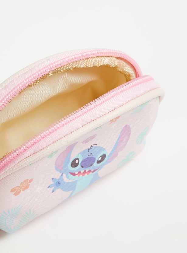 Women Lilo & Stitch Print Pouch - Pack of 3