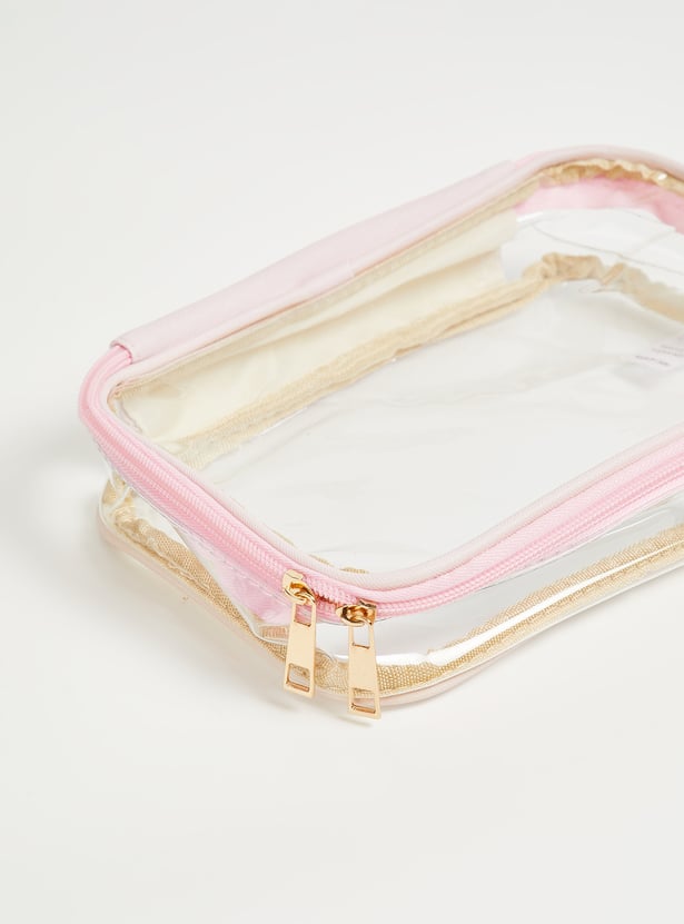 Women Lilo & Stitch Print Pouch - Pack of 3