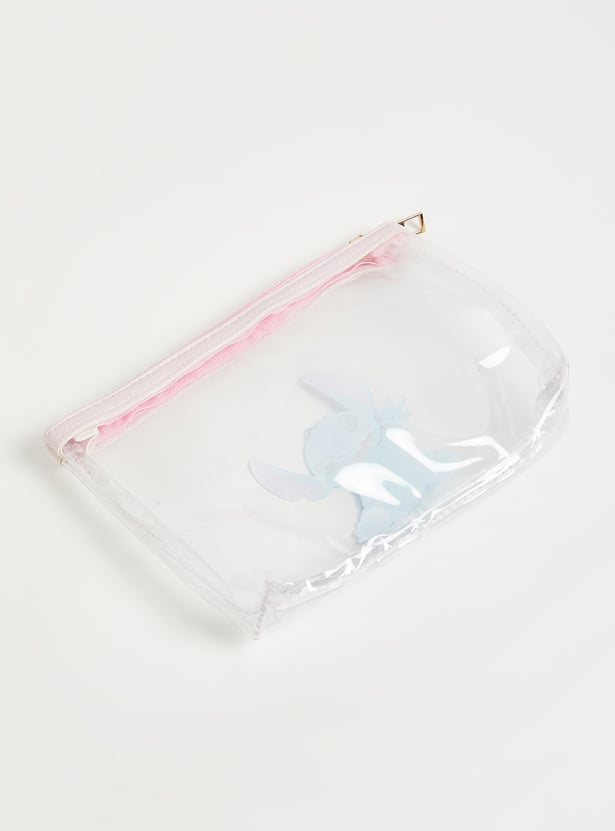 Women Lilo & Stitch Print Pouch - Pack of 3