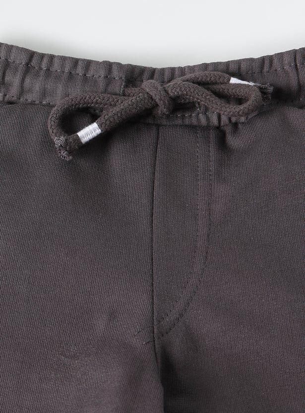 Boys Placement Print Shorts - Pack of 4