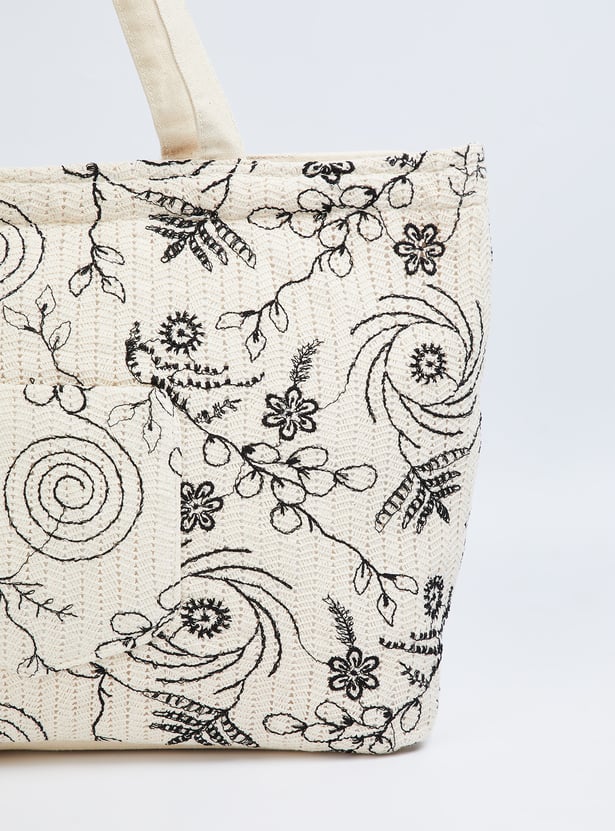 Women Embroidered Tote Bag