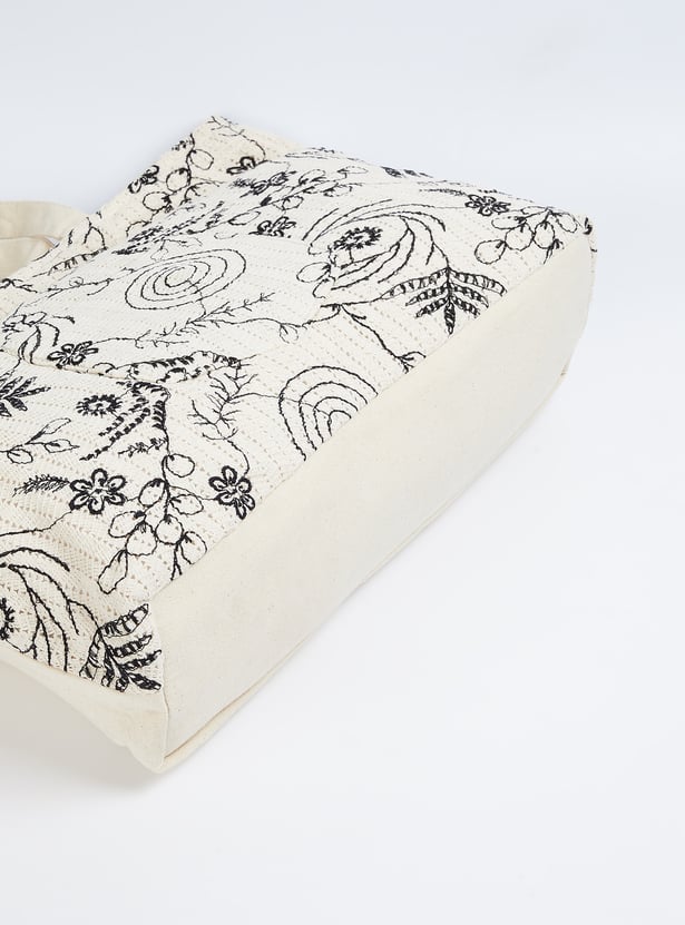 Women Embroidered Tote Bag