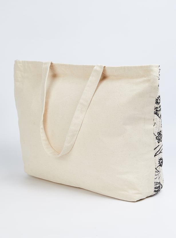 Women Embroidered Tote Bag