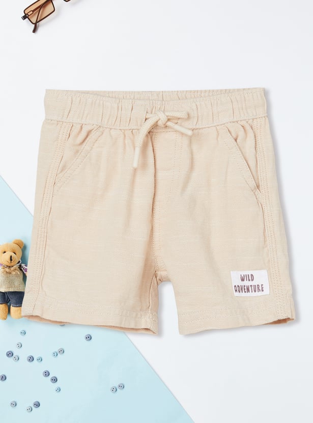 Boys Printed Shorts Set