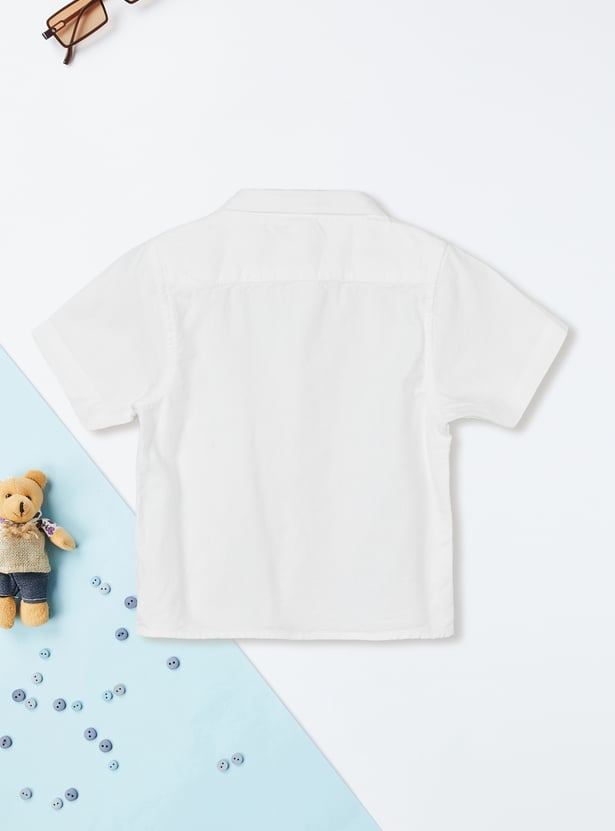 Boys Printed Shorts Set
