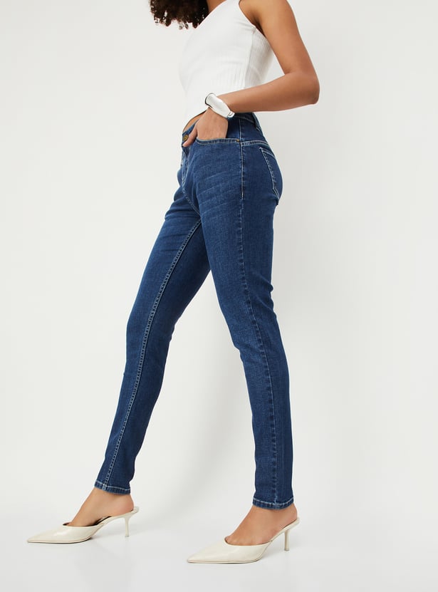Women Skinny Fit Push-Up Jeans