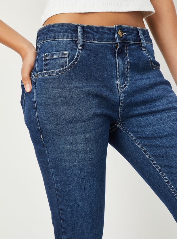 Women Skinny Fit Push-Up Jeans