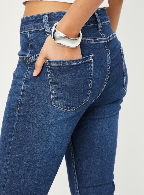 Women Skinny Fit Push-Up Jeans
