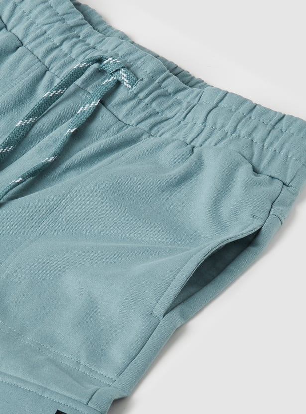 Boys Knit Cargo Joggers