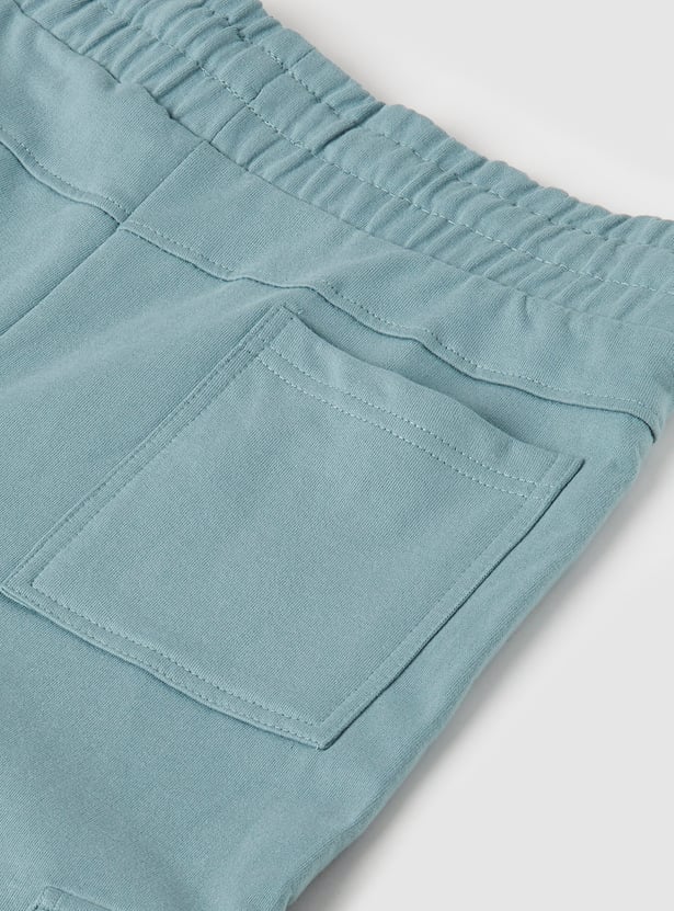 Boys Knit Cargo Joggers