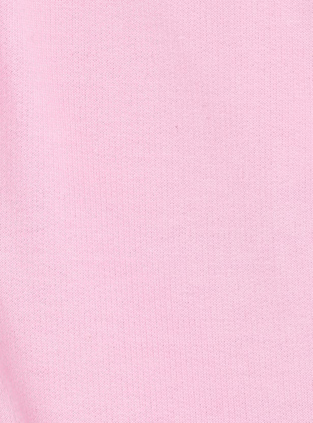 Girls Solid Joggers - Pack of 2