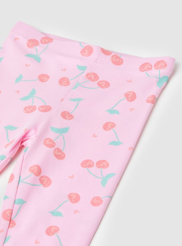 Girls Assorted Leggings - Pack of 2