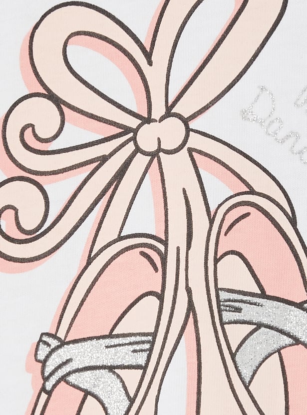 Girls Printed T-shirt - Pack of 3