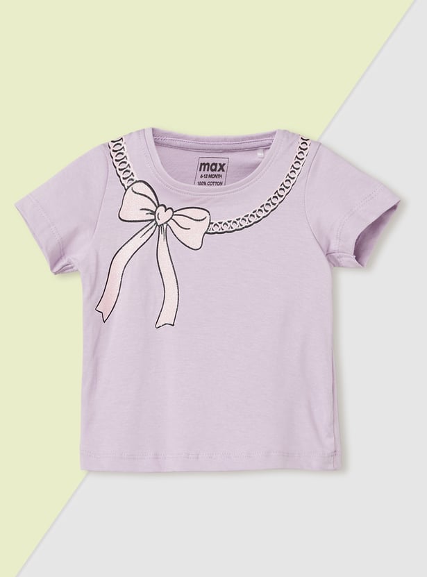 Girls Printed T-shirt - Pack of 3