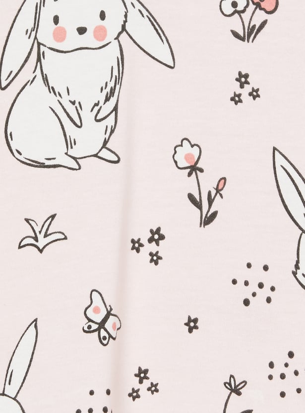 Girls Printed T-shirts - Pack of 3