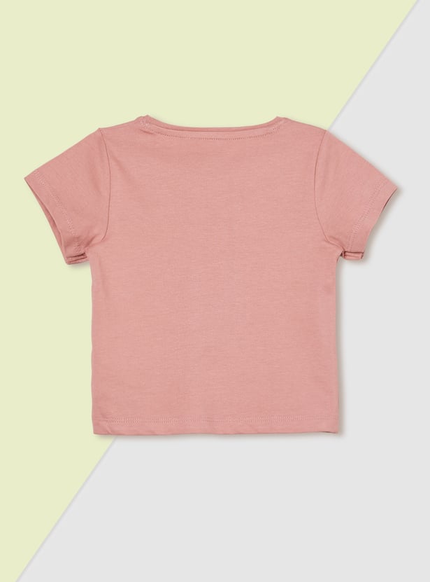 Girls Printed T-shirts - Pack of 3